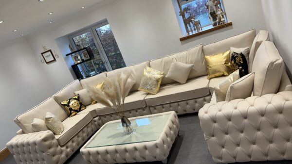 U shape curved Ashton sofa