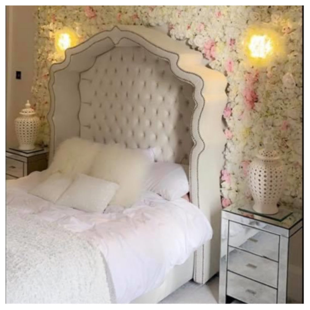 queen bed frame with headboard