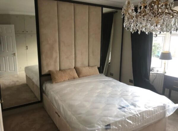 Luxury Charlie bed complete with mirrors