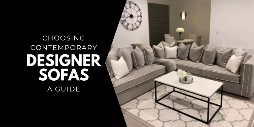 contemporary designer sofas.
