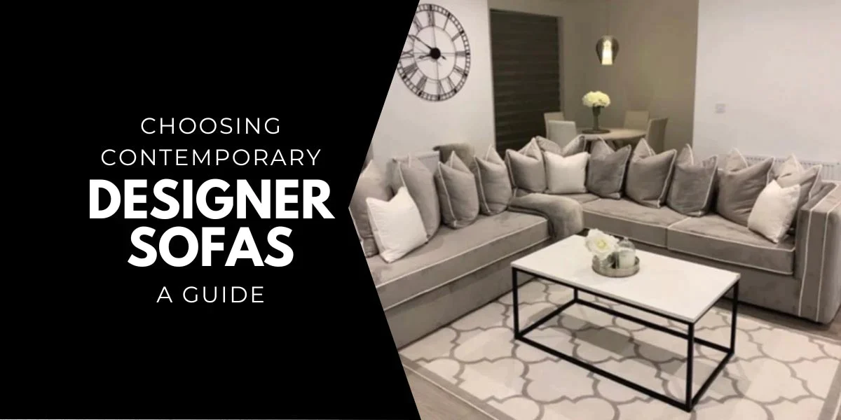 contemporary designer sofas.