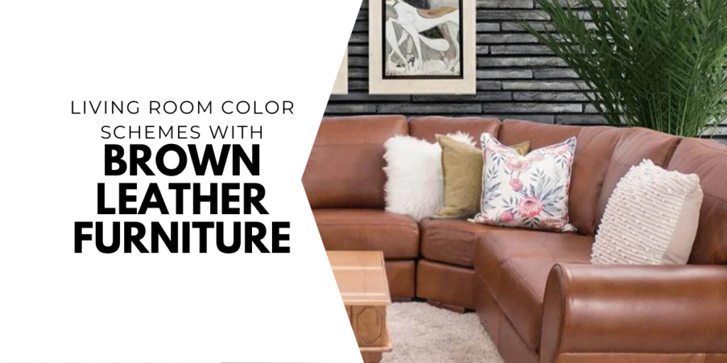 Living Room Color Schemes with Brown Leather Furniture