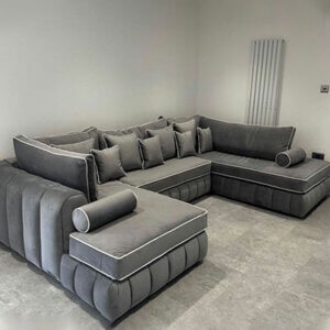 u shape sofa