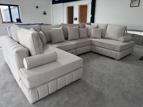u shape sofa