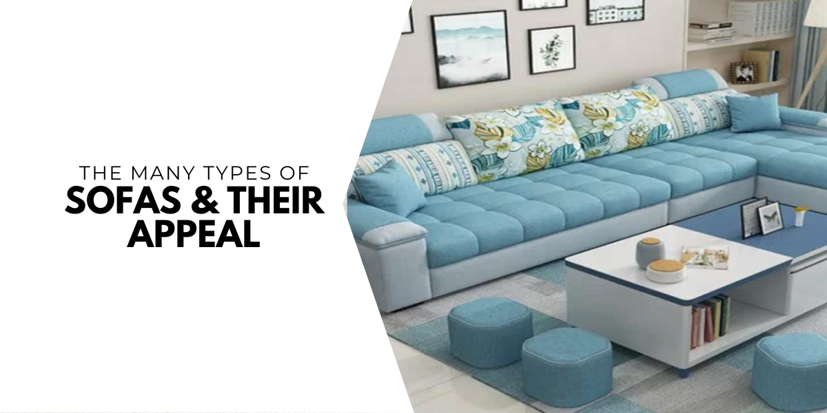 types of sofa