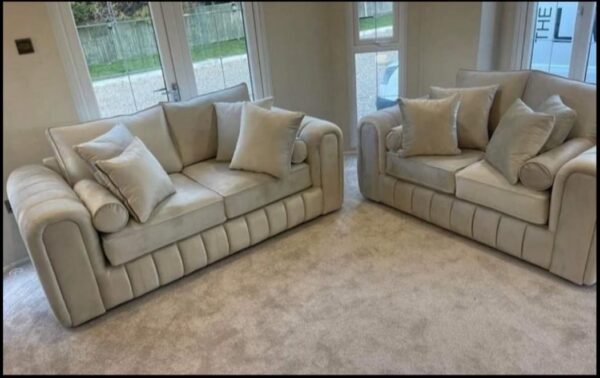 Oyster Oxford sofa set