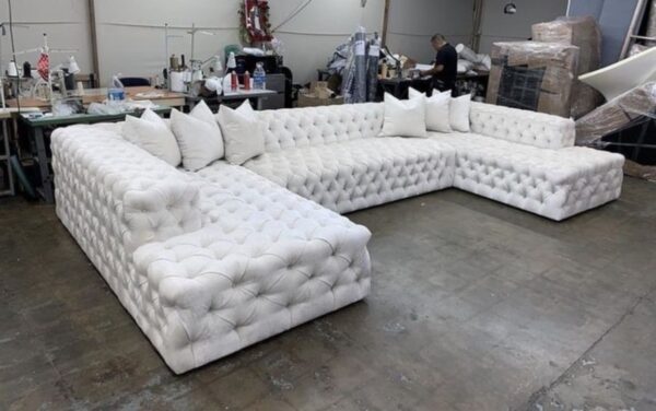 Chesterfield u shape cinema sofa