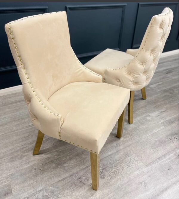 Plush Velvet Dining Chair