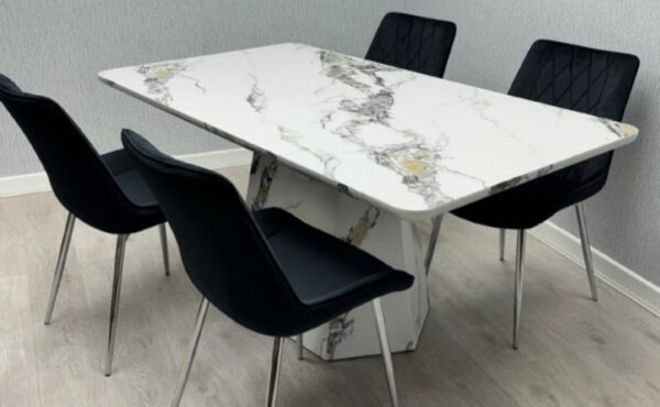 Brooklyn marble inspired dining table