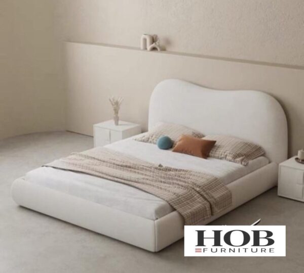 Wave Bed displayed in Boucle