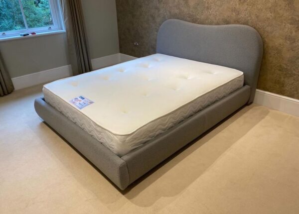 Wave Bed displayed in Boucle