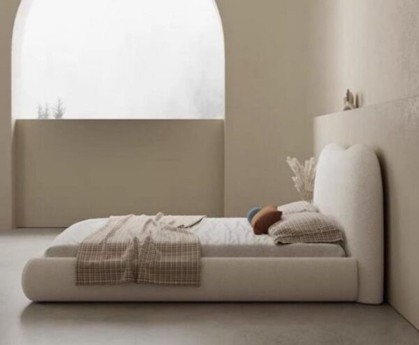 Wave Bed displayed in Boucle