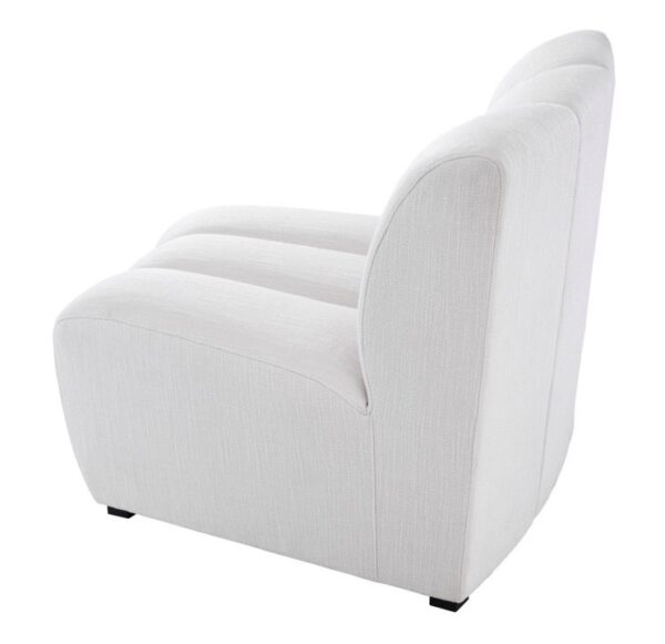 Curved linear sofa