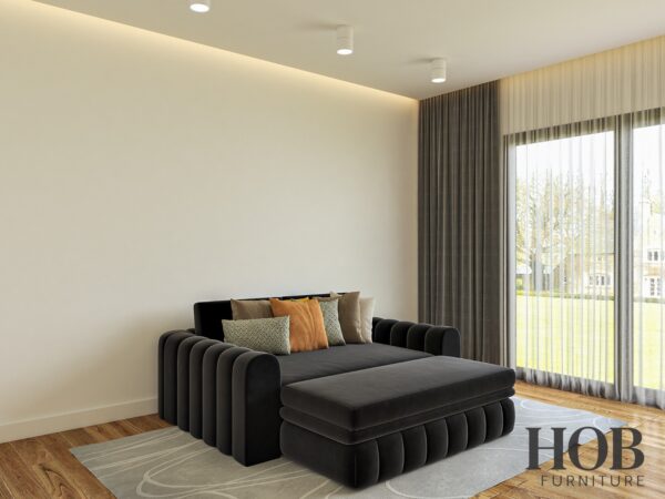 Oyster snuggle cinema sofa bed