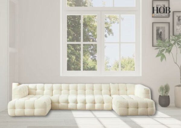Royal Cloud Boucle u shape sofa