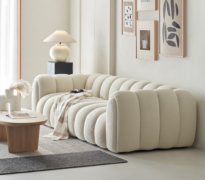 Grand oyster sofa set