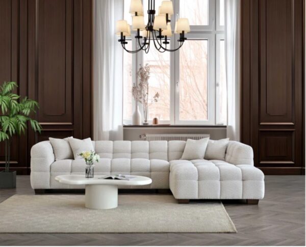 Luxury royal Chicago Boucle sofa