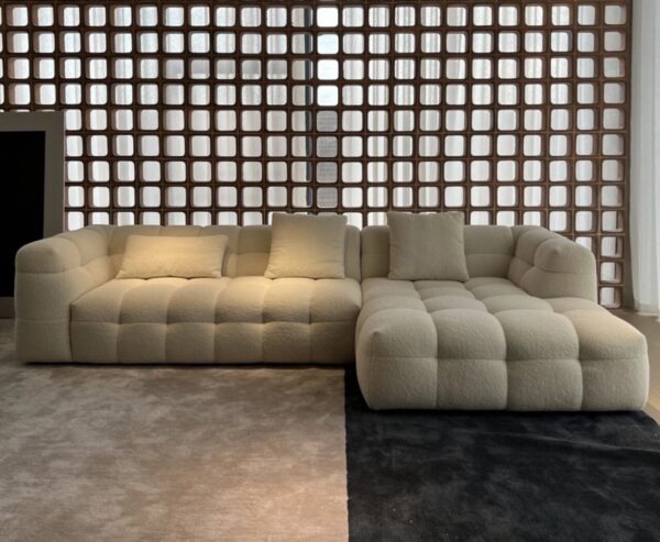Luxury royal Chicago Boucle sofa