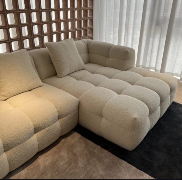 Luxury royal Chicago Boucle sofa