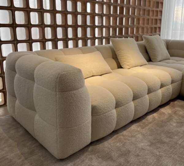 Luxury royal Chicago Boucle sofa