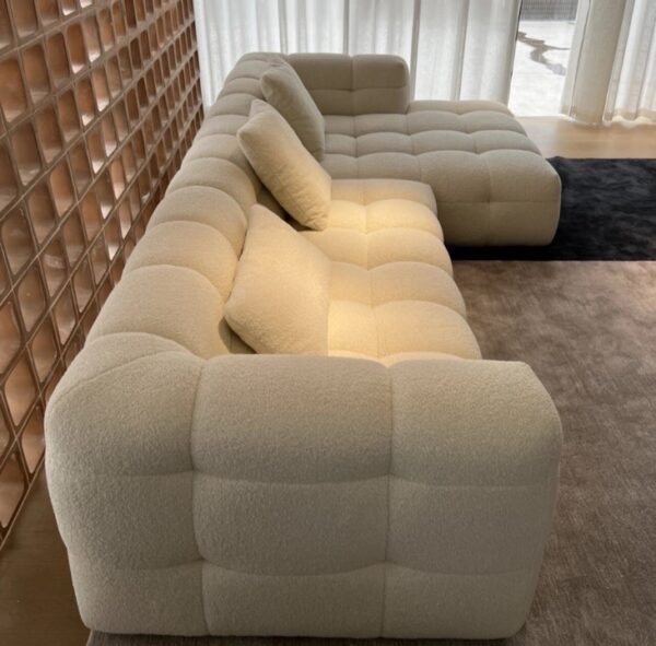 Luxury royal Chicago Boucle sofa