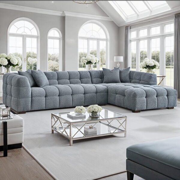Luxury royal Chicago Boucle sofa