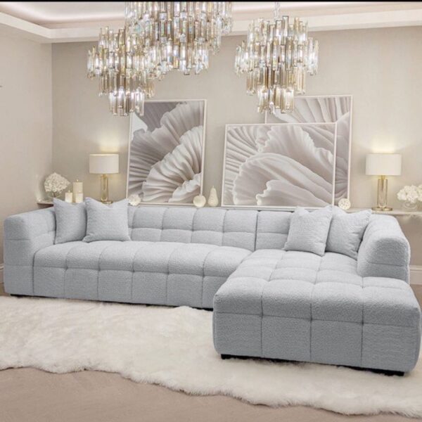 Luxury royal Chicago Boucle sofa