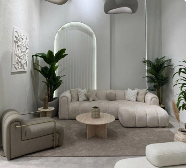 The delux dior L shape sofa