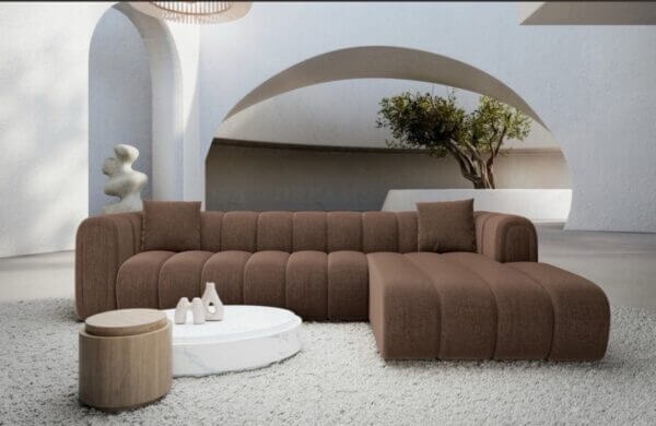 The delux dior L shape sofa