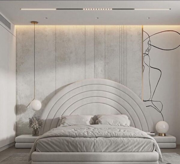 Luxury rainbow bed