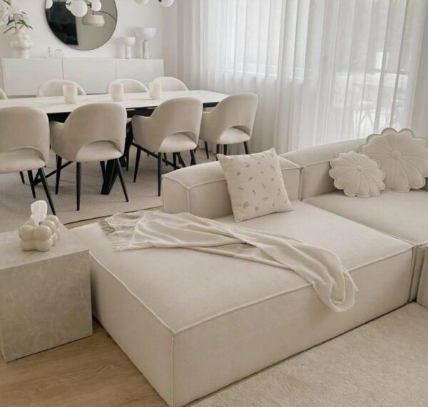 Capri sectional reversible corner sofa