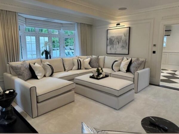 Belgravia u shape sofa