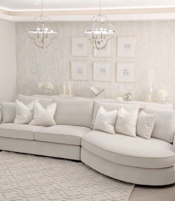 Orla curved sofa