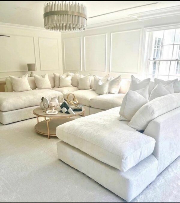 Larnaca u shape sectional sofa