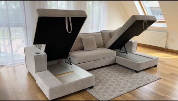Hector u shape sofa bed