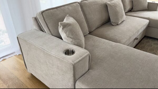 Hector u shape sofa bed