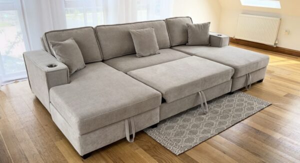 Hector u shape sofa bed