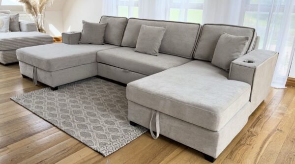 Hector u shape sofa bed