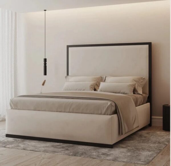 Seattle curved metal bed