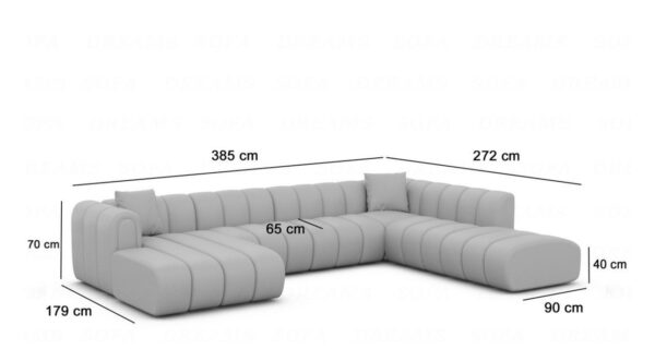 Pearl oyster sofa