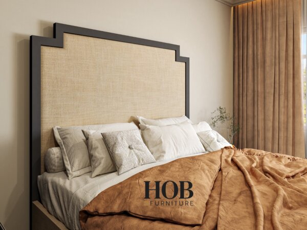 Washington Step Bed With Wood Trim