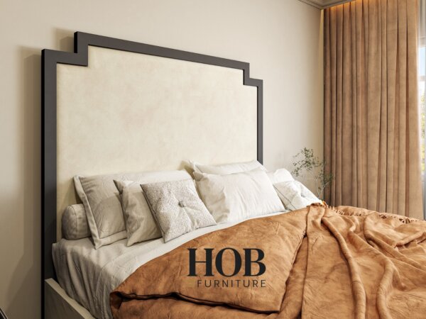 Washington Step Bed With Wood Trim