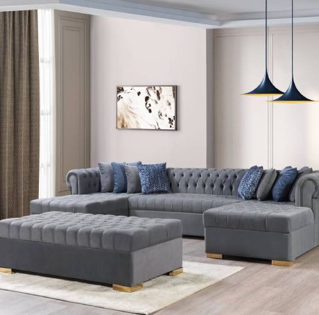 u shaped sofa