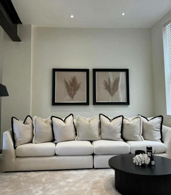 Larnaca u shape 2 piece sectional Sofa