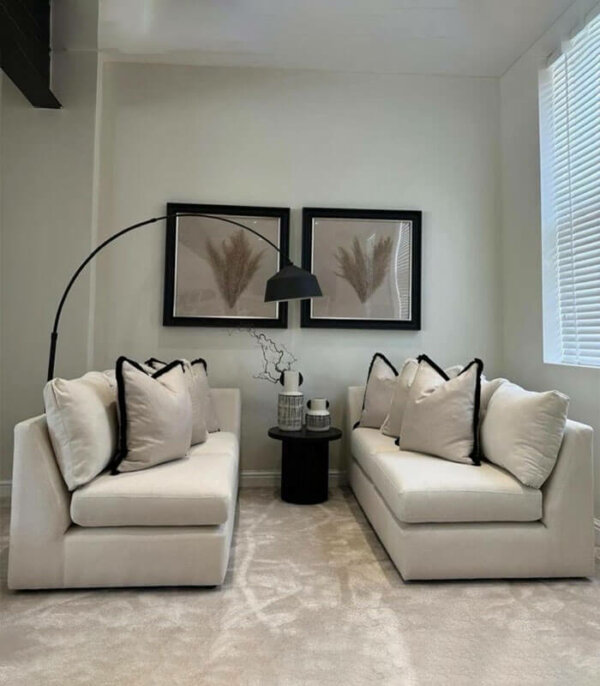 Larnaca u shape 2 piece sectional Sofa