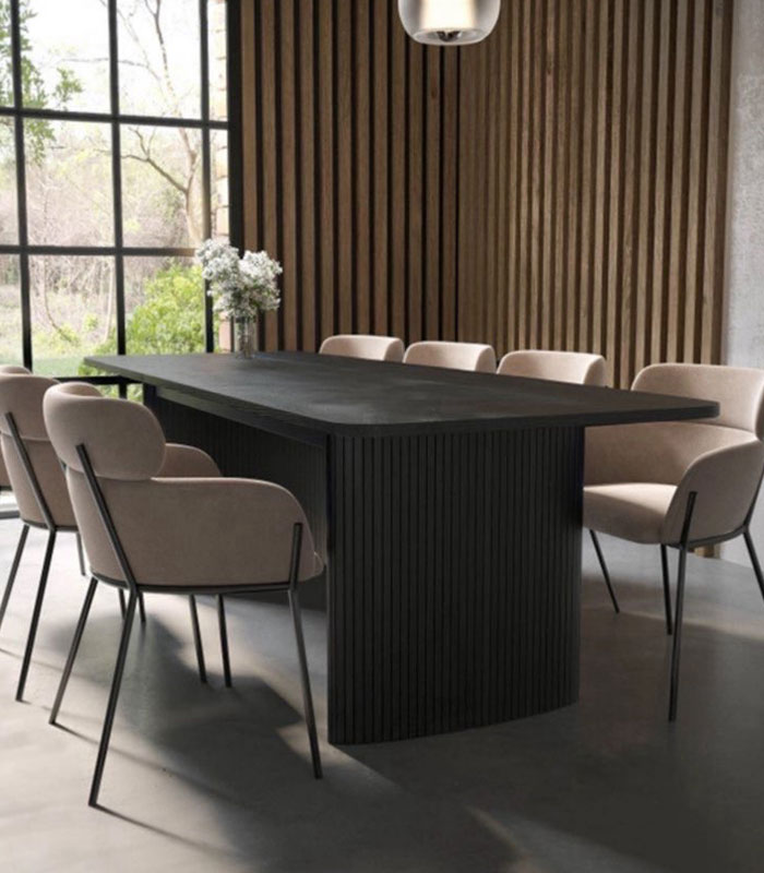 Singapore Extendable Dining Table With Chair