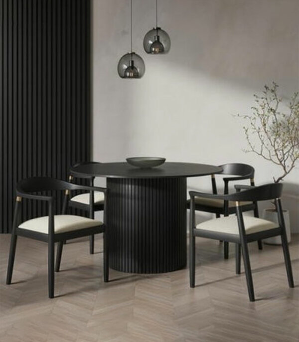 Singapore Round Dining Table With Chair