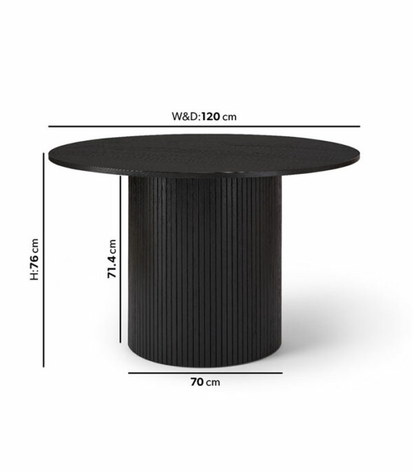 Singapore Round Dining Table