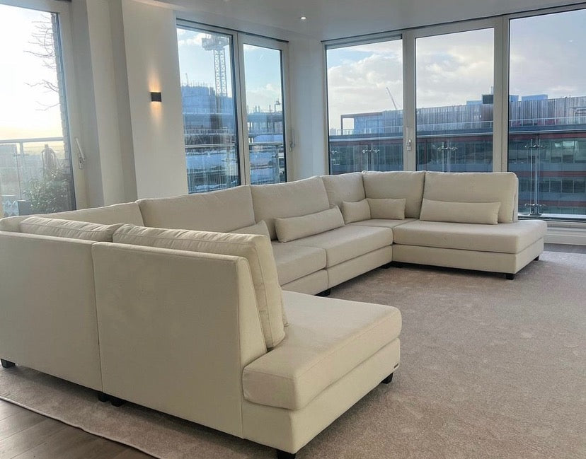 Archie chaise end u shape sofa