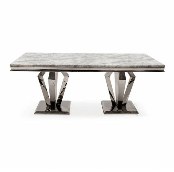 Ariana marble x smoked marble table top